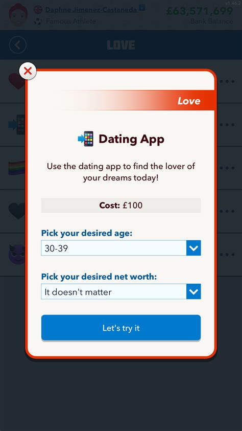 bitlife dating app